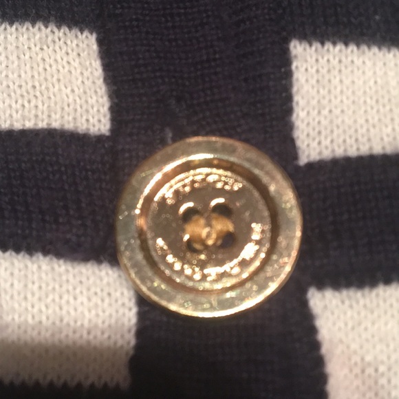 Juicy Couture Blue and White Cardigan - Picture 3 of 7